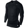 Nike Pro Combat Core LS Top Noir Nike Pro Combat Core LS Top Noir