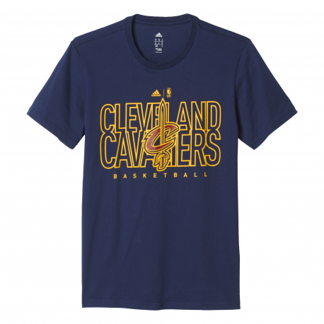 Adidas Tee-Shirt Homme Cleveland Cavaliers Bleu 3