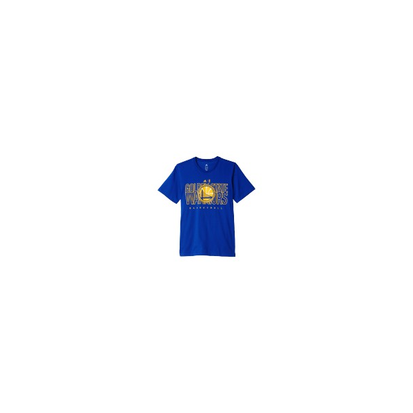 Adidas Tee-Shirt Homme Golden State Warriors Bleu 3