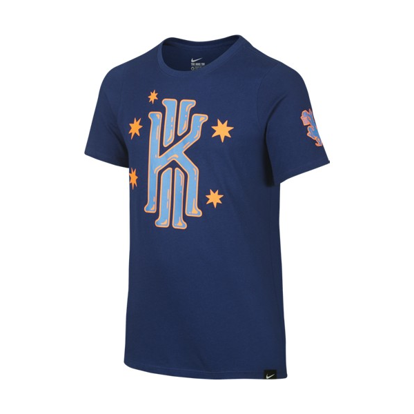 Nike T-Shirt Enfant Kyrie Initial Bleu
