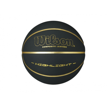 Ballon Wilson Highlight Noir/Doré Taille ballon 7