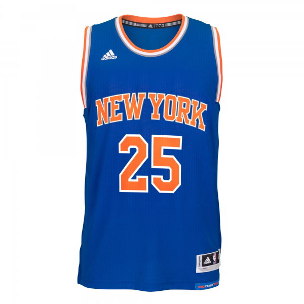 Adidas Maillot Swingman NBA New York KNICKS D.Rose Bleu
