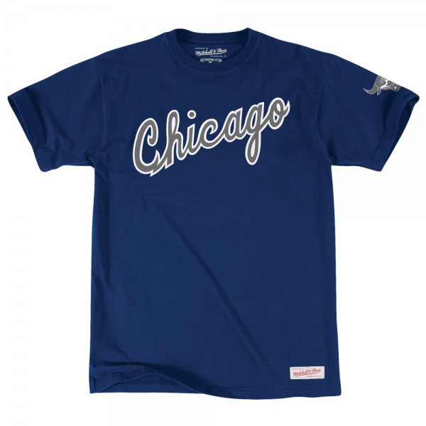 Mitchell & Ness T-shirt Chicago Bulls Bleu