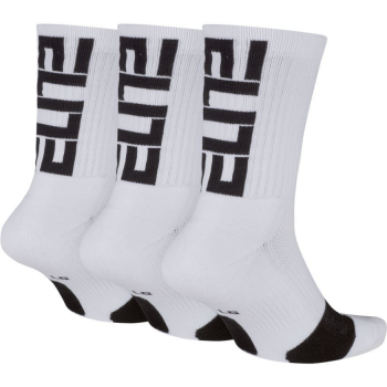 Nike Chaussettes Elite x3 Blanc/noir