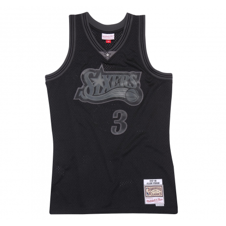 Ancien maillot NBA Iverson Sixers noir