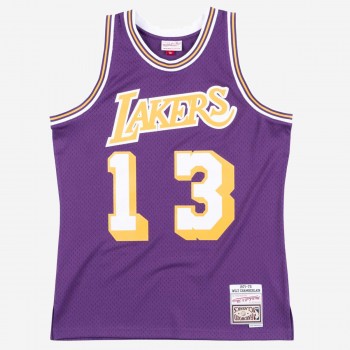Ancien maillot NBA Chamberlain Lakers