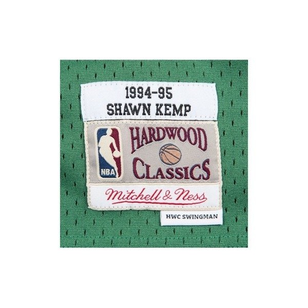 Maillot custom Sonics dédicacé par SHAWN KEMP (Neuf avec emballage d