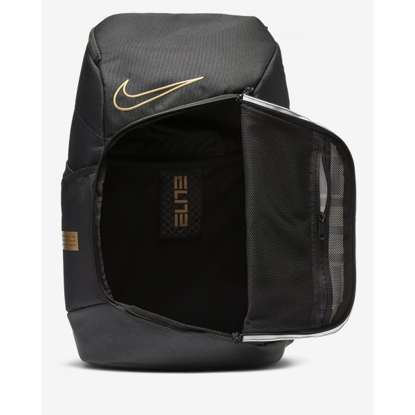 Sac à dos Nike Elite Pro Noir/Or Madinbasket