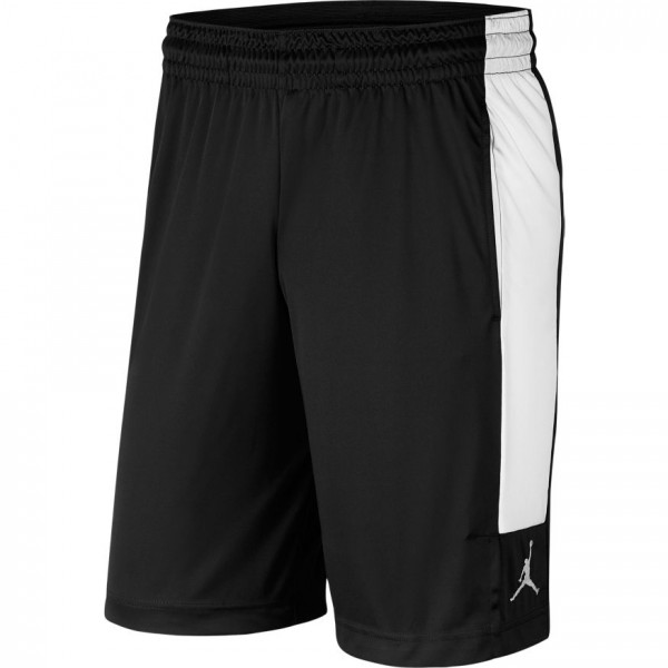 black white jordan shorts