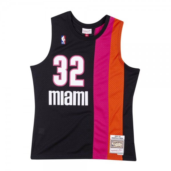 Maillot NBA Shaquille O'neal Heat Swingman - Mitchell&Ness Taille S